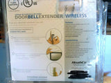 Heath Zenith DL-6157 Wireless Plug-In Door Chime Extender, White